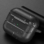 Coque Techsuit CarbonFiber pour AirPods 3 - Black – Image 3