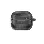 Coque Techsuit CarbonFiber pour Samsung Galaxy Buds3 / 3 Pro - Black – Image 2