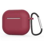 Coque Techsuit Silicone Case pour AirPods 4 - Bordeaux