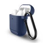 Coque Techsuit Carbon Silicone pour AirPods 1 / 2 - Pink – Image 2