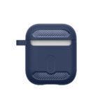 Coque Techsuit Carbon Silicone pour AirPods 1 / 2 - Gray – Image 3
