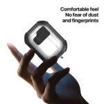 Coque Dux Ducis PECN Series pour AirPods 4 - Pink / White – Image 2