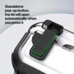 Coque Dux Ducis PECN Series pour AirPods 4 - Pink / White – Image 3