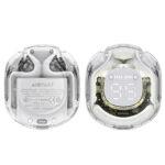 Écouteurs sans fil Acefast T8 TWS - Bluetooth 5.3 - White Moon – Image 4