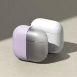 Coque Ringke Silicone pour AirPods 4 - Light Purple – Image 3