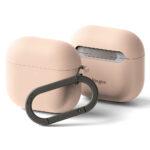 Coque Ringke Silicone pour AirPods 4 - Pink Sand – Image 2