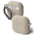 Coque Ringke Silicone pour AirPods 4 - Stone