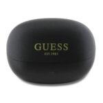Guess Écouteurs TWS ANC et ENC Capsule Printed Logo Bluetooth 5.3 - Noir – Image 3