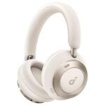 Casque Bluetooth Soundcore Space One Pro avec ANC et design pliable - White