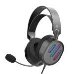 Casque gamer USB Havit H2038U RGB avec son 7.1 et transducteurs 50 mm - Black
