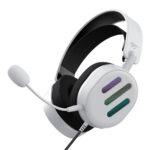 Casque gamer USB Havit H2038U RGB avec son 7.1 et transducteurs 50 mm - White