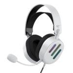 Casque gamer USB Havit H2038U RGB avec son 7.1 et transducteurs 50 mm - White – Image 4