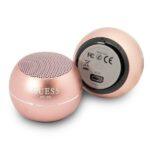 Mini enceinte Bluetooth Guess Mini Bluetooth Speaker 3W autonomie 4 h - Pink