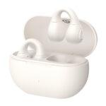 Baseus Bass 15 Clip - Écouteurs open-ear à clip - Bluetooth 5.4 - Stellar White
