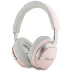 Casque Bluetooth Guess Metal Script Logo avec ANC et charge USB-C - Pink