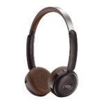 Casque Bluetooth Havit H616BT avec haut-parleurs 40 mm et design rétro - Brown – Image 2