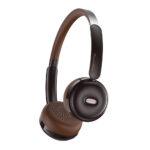 Casque Bluetooth Havit H616BT avec haut-parleurs 40 mm et design rétro - Brown – Image 3