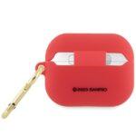 Coque Hello Kitty Silicone 3D Kitty Head pour AirPods Pro 1 - Red – Image 2