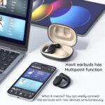 Havit OWS914 - Écouteurs open-ear à contour d’oreille - Beige – Image 4