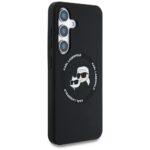 Coque Karl Lagerfeld Silicone Double Heads MagSafe pour Samsung Galaxy S25 Plus - Black – Image 6
