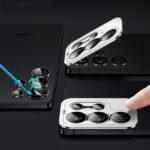 Protection d'objectif ESR Armorite Camera Lens Protectors pour Samsung Galaxy S25 Ultra - Black – Image 4