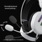 Casque gamer USB Havit H2038U RGB avec son 7.1 et transducteurs 50 mm - Black – Image 5