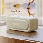 Enceinte Bluetooth portable Havit SK905BT 2 x 10W IPX7 autonomie 25 h - Beige – Image 5
