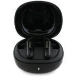 Guess Écouteurs TWS Flat Classic Logo Electroplated Bluetooth 5.4 - IPX5 - Noir