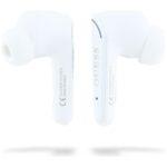 Guess Écouteurs TWS Flat Classic Logo Electroplated Bluetooth 5.4 - IPX5 - Blanc – Image 2