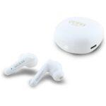 Guess Écouteurs TWS Flat Classic Logo Electroplated Bluetooth 5.4 - IPX5 - Blanc – Image 4
