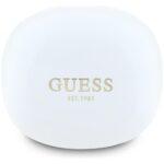 Guess Écouteurs TWS Flat Classic Logo Electroplated Bluetooth 5.4 - IPX5 - Blanc – Image 3