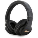Casque Bluetooth Guess 4G Script Logo, Bluetooth 5.3 et autonomie 32 h - Black
