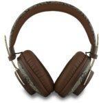 Casque Bluetooth Guess 4G Metal Logo avec ENC, 30 h et charge USB-C - Brown – Image 3