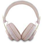 Casque Bluetooth Guess 4G Metal Logo avec ENC, 30 h et charge USB-C - Pink – Image 3