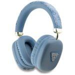 Casque Bluetooth Guess 4G Triangle Logo, Bluetooth 5.3 et jusqu'à 32 h - Blue