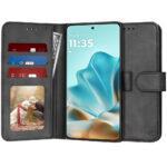 Étui portefeuille Techsuit Diary Book pour Motorola Edge 60 / Edge 60 Fusion - Black