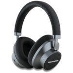 Casque Bluetooth Karl Lagerfeld Saffiano Elongated avec ANC et micro ENC - Black