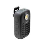 Mini enceinte Bluetooth à clip magnétique Havit SK868BT 3W IPX7 autonomie 10 h - Black – Image 2