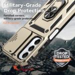 Coque Techsuit CamShield Series pour Motorola Edge 50 Fusion - Gold – Image 4