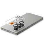 Lot de 2 protections d'objectif Spigen Optik.tR EZ Fit Pro HD Camera Glass pour Samsung Galaxy Z Fold7 - Black – Image 3