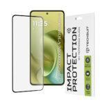 Protection d'écran Techsuit 111D Full Cover / Full Glue Glass pour Motorola Moto G86 / Moto G86 Power - Black