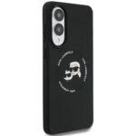 Coque Karl Lagerfeld Silicone Double Heads MagSafe pour Samsung Galaxy S25 Edge - Black – Image 3