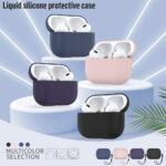 Coque Blueo Liquid Silicone Protect pour AirPods Pro 2 - Navy Blue – Image 4