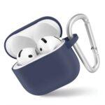 Coque Blueo Liquid Silicone Protect pour AirPods 4 - Navy Blue