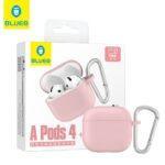 Coque Blueo Liquid Silicone Protect pour AirPods 4 - Sand Pink – Image 3