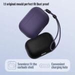 Coque Blueo Liquid Silicone Protect pour AirPods Pro 2 - Purple – Image 2