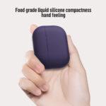 Coque Blueo Liquid Silicone Protect pour AirPods Pro 2 - Purple – Image 4