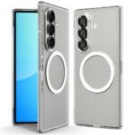 Coque Spigen Air Skin MagSafe pour Samsung Galaxy Z Fold7 - Crystal Clear / White
