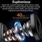 Casque Bluetooth Yesido EP05 avec réduction de bruit, BT 5.2, batterie 400 mAh - Black – Image 4