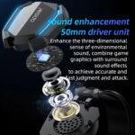 Casque gaming filaire Yesido EK03, drivers 50 mm, jack 3,5 mm + USB - Black – Image 4